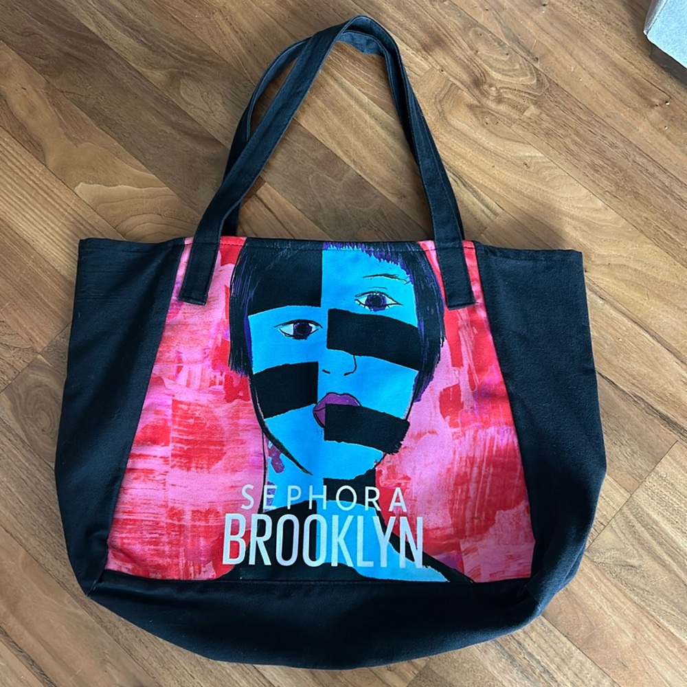 Collectors Sephora Brooklyn commemorative tote